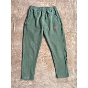 Sherpa Mountain Gear Green Fleece Jogger Pants Men’s Size Small